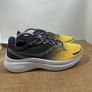 Saucony Yellow and Black Athletic Shoes